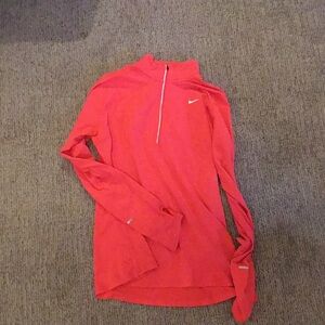Nike runner hot pink pullover